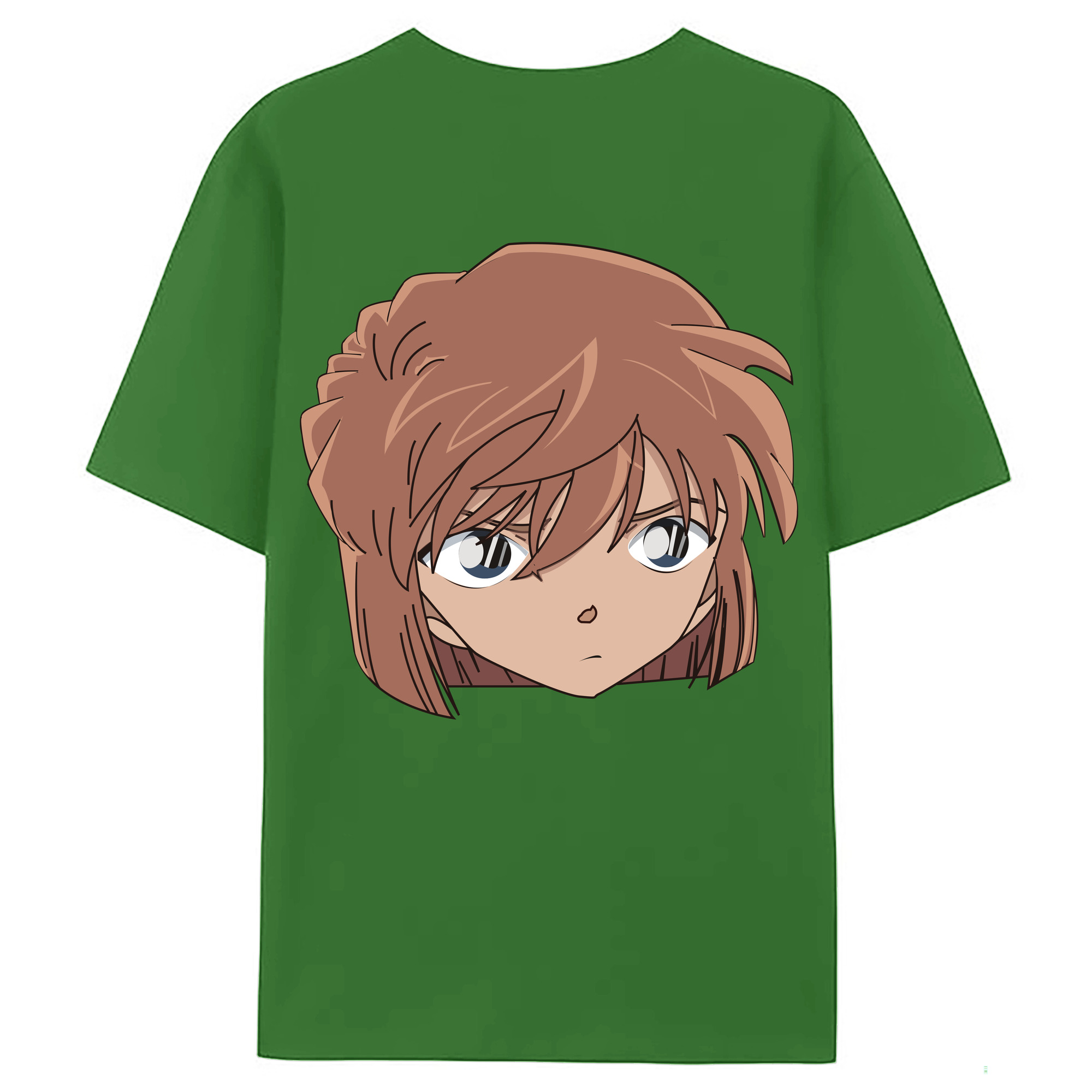 （画像用） 名探偵コナン 灰原 哀 はいばら あい Detective Conan Anita Hailey、Vi Graythorn Haibara Ai レディース半袖Tシャツ(バックプリント)